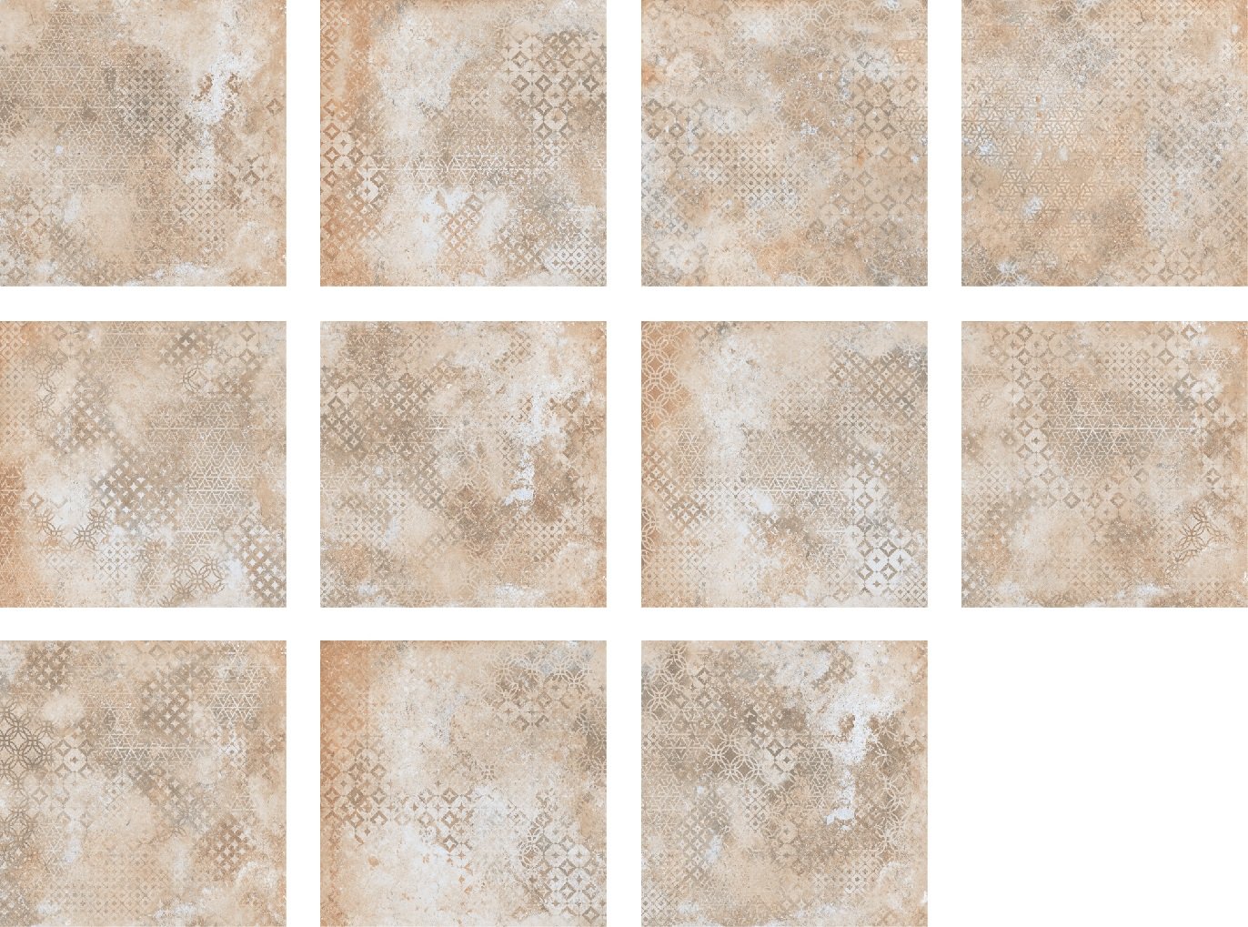 керамогранит atrium beige 60x60 matt (11 лиц) 