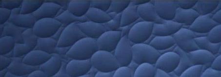 керамическая плитка genesis leaf deep blue matt 35x100 Синий