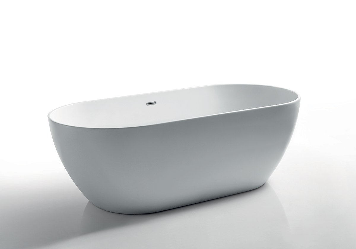 Акриловая ванна отдельностоящая VAGNERPLAST MARBELLA 180x80