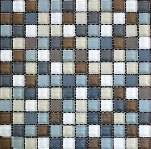 imagine mosaic hs0005 мозаика из стекла 30х30х8 Многоцветный