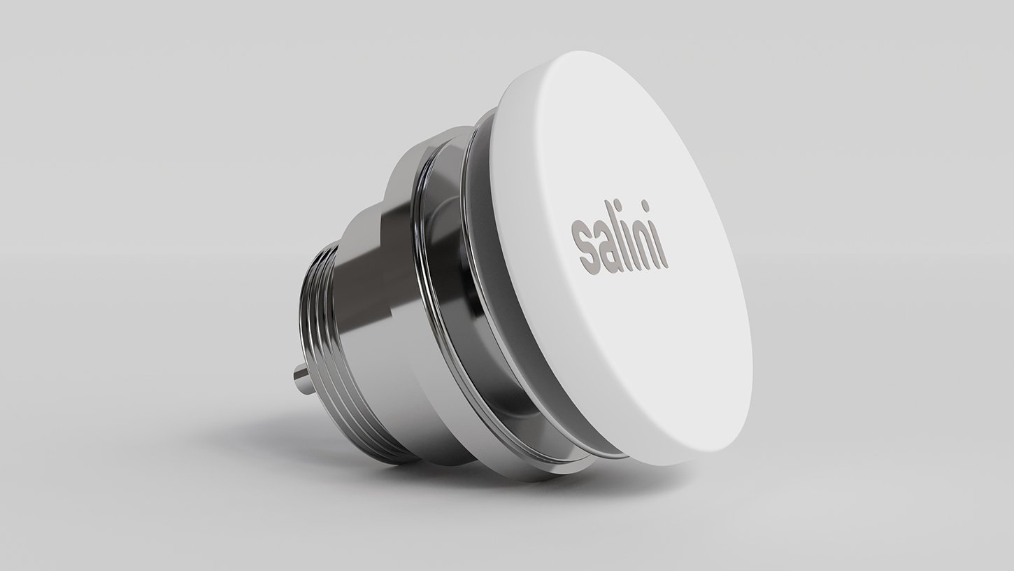 Донный клапандля раковины фиксированный
 Salini 16721RG RAL