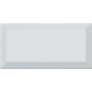 настенная плитка (кабанчик) biselado blanco mate 7,5x15 Белый