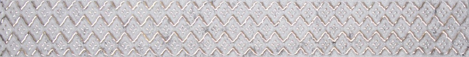 бордюр настенный каррарский мрамор и лофт 1504-0416 4x45 мозаика 