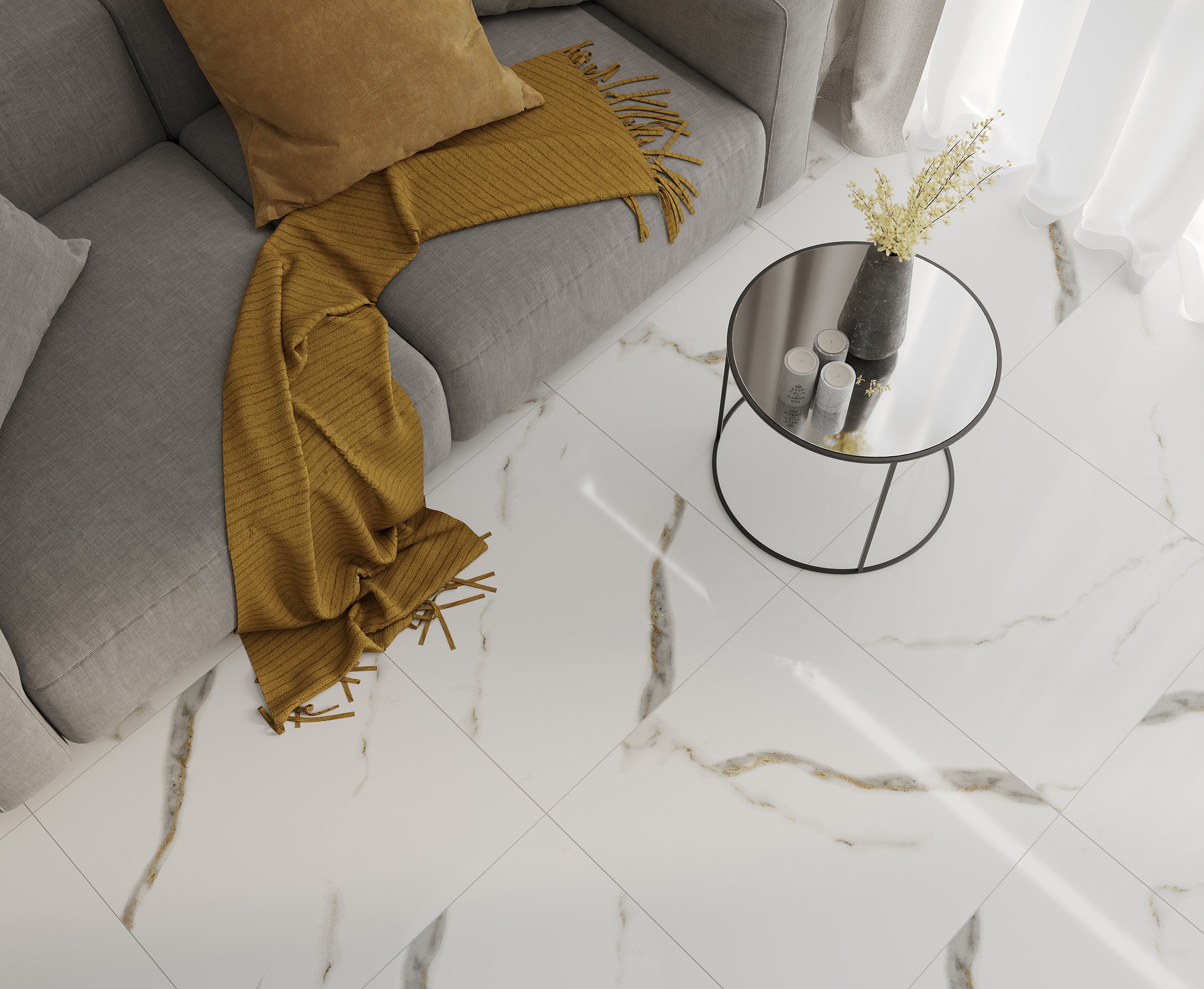 golden white statuario 