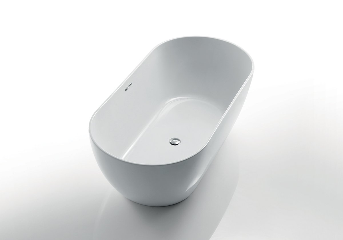 Акриловая ванна отдельностоящая VAGNERPLAST MARBELLA 180x80