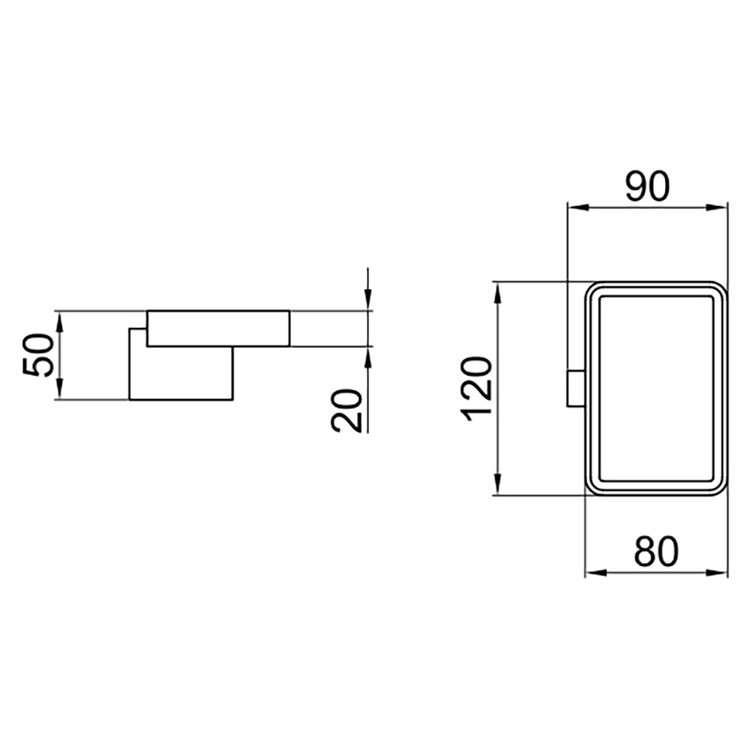Мыльница Webert Living LV500101015