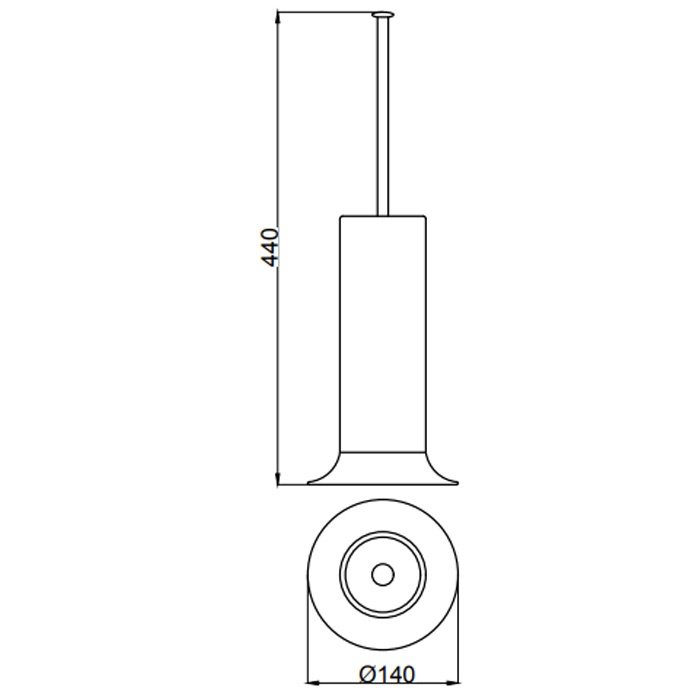 Ершик для унитаза Webert Opera OA501302980