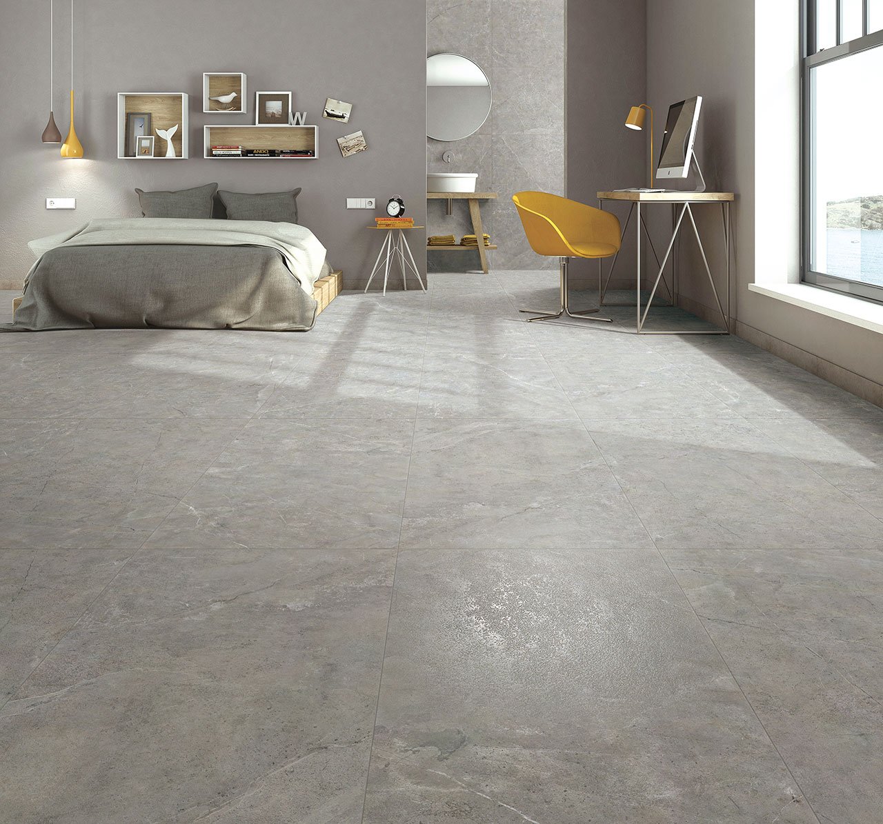 quanta grey - ns6ntt9022l 60*60 лаппатированный Cерый