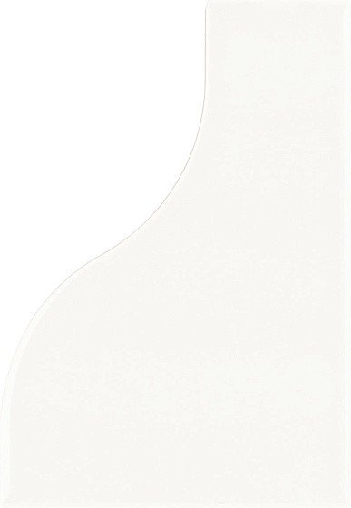 керамическая плитка 28844 curve white 8,3x12 см 