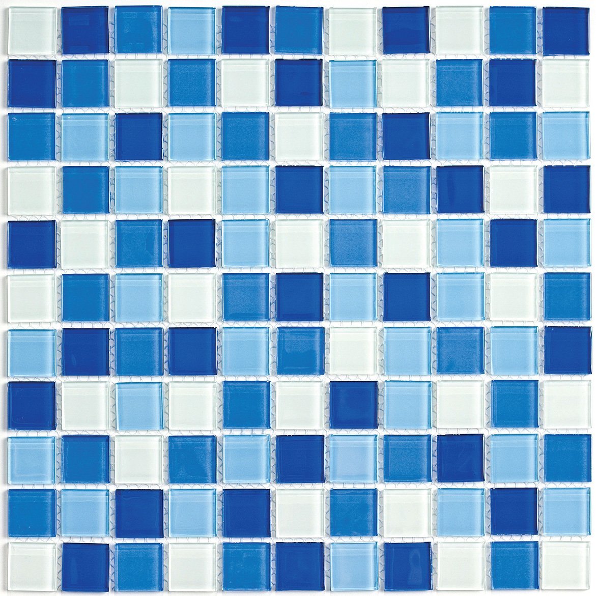 blue wave-3 Синий Белый Голубой