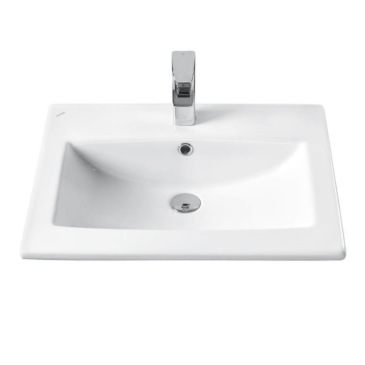 Раковина 60x46,8 см Santek Элина 1WH501606 белый