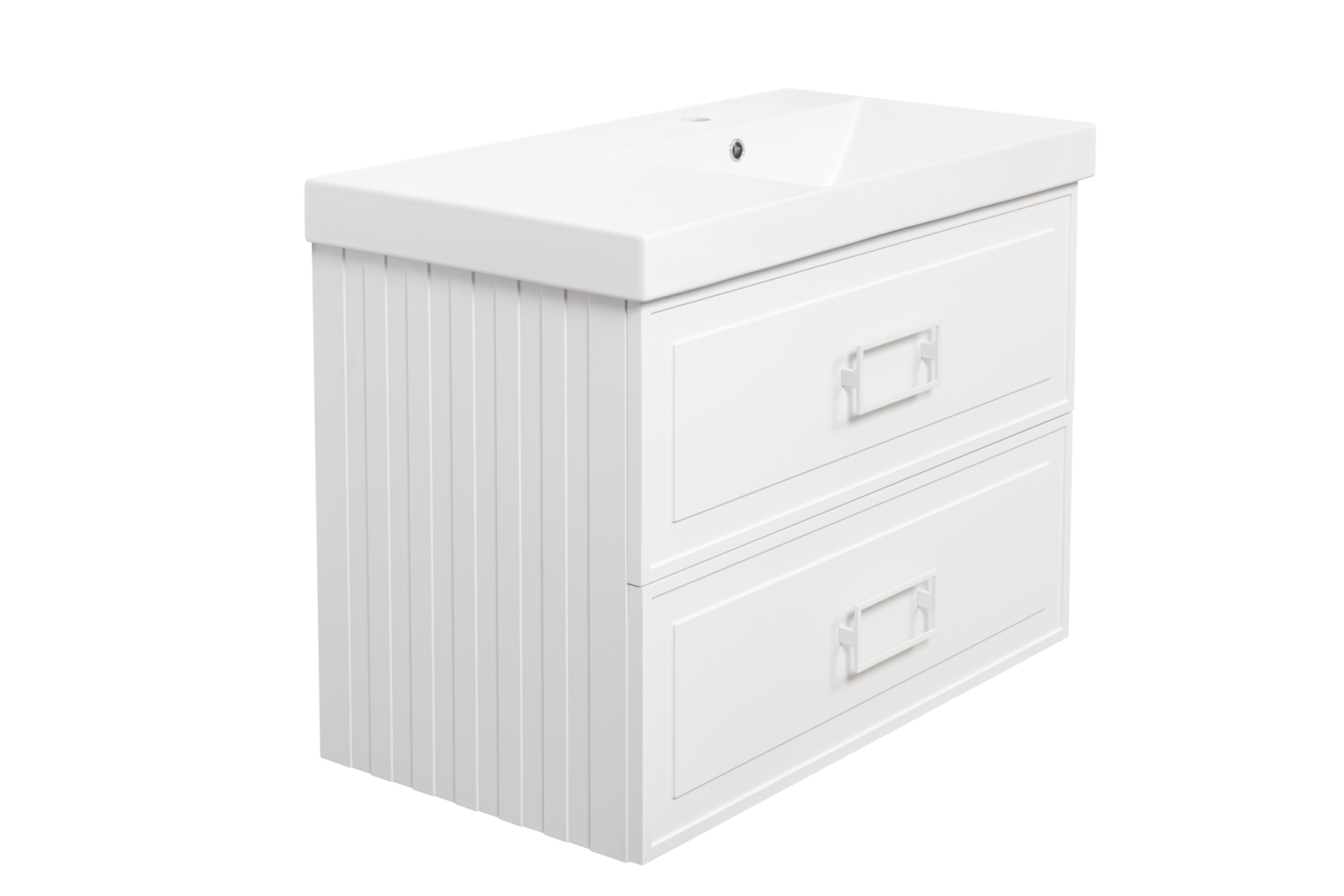 Тумба под раковину La Fenice Cubo Bianco TWIN белый 90 FNC-01-CUB-B-90-2