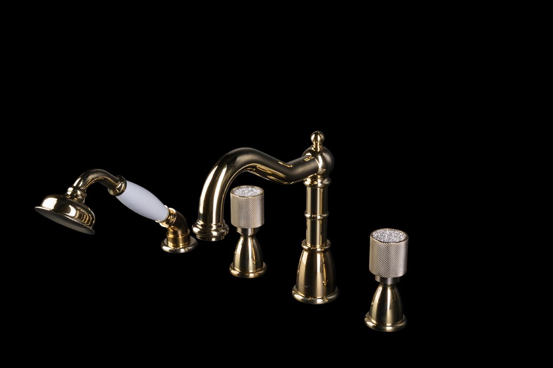 Cмеситель скрытого монтажа BOHEME Royal Cristal 395-Royal/CRST