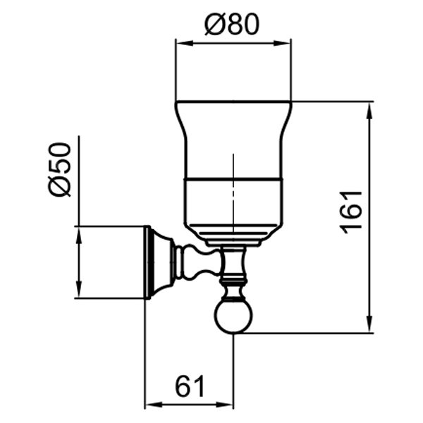 Стакан Webert Karenina KA500301010