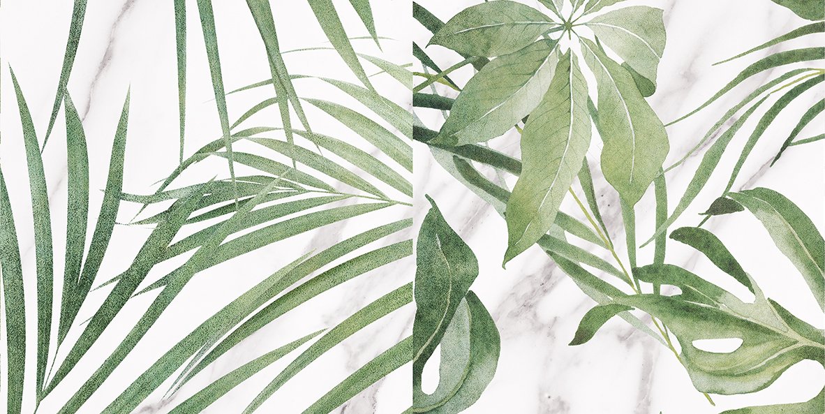 blanco плитка настенная белый микс 08-00-01- Белый Зеленый