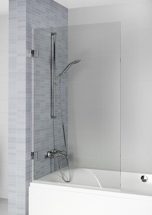 Шторка на ванну стеклянная RIHO VZ SCANDIC NXT X108 750x1500 L Хром