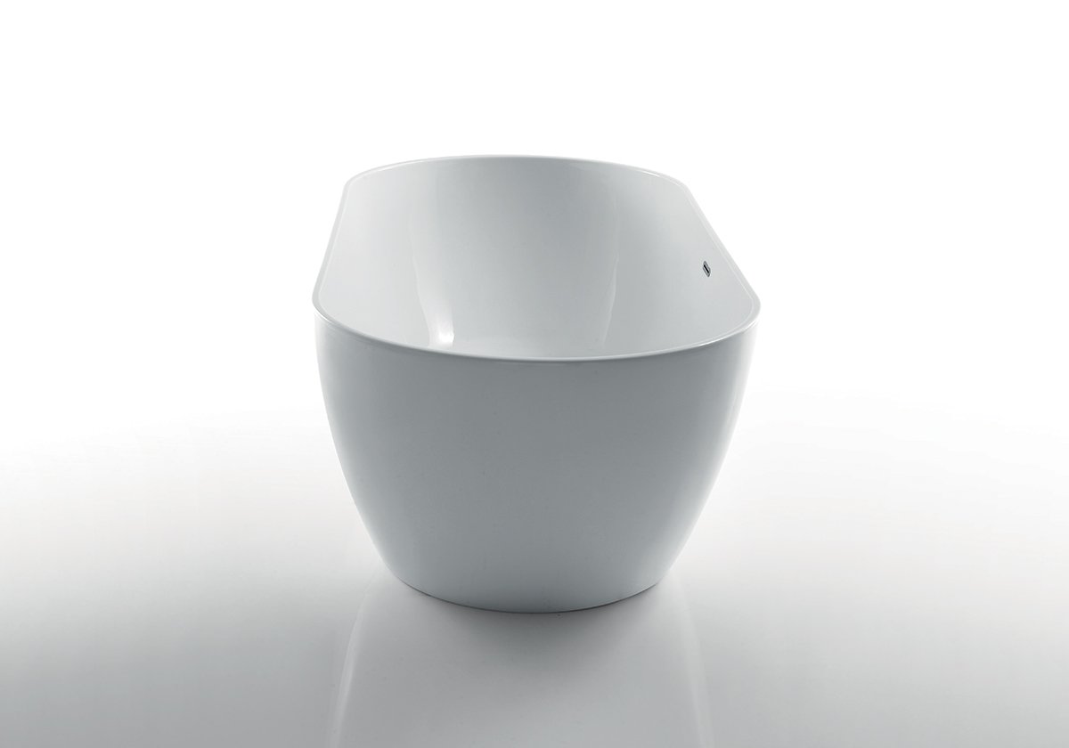 Акриловая ванна отдельностоящая VAGNERPLAST MARBELLA 180x80