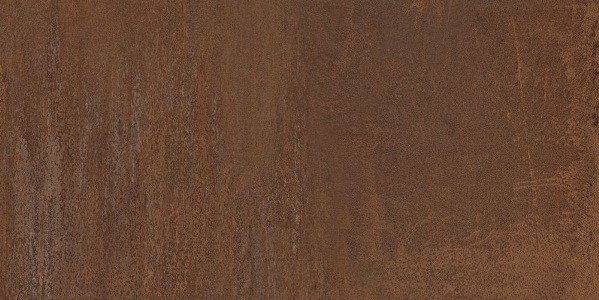 керамогранит metal corten 5.5 mm 100x300 Коричневый