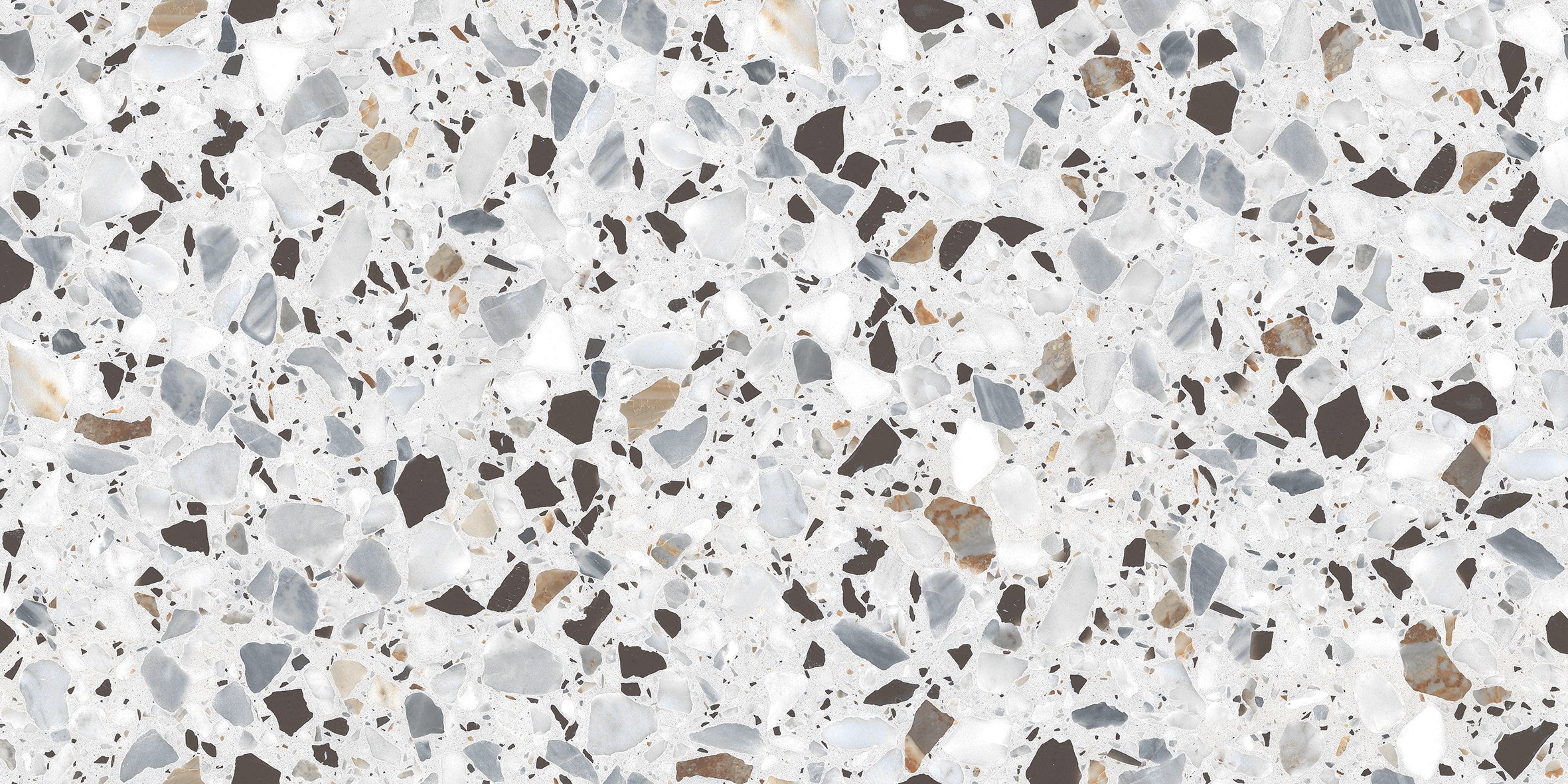 terrazzo white - ntt99606m 60*120 матовый Белый