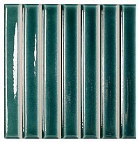 керамогранит для настенного применения wow sweet bars teal gloss11.6*11.6 Синий