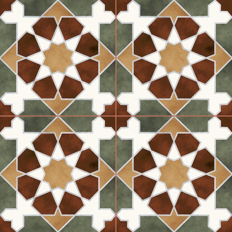 керамогранит rabat green 45,2x45,2 