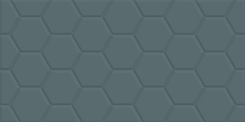 плитка настенная edelweiss hexagon blue wt36edw23 300*600*9 