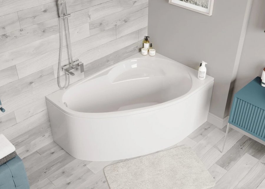 Акриловая ванна VAGNERPLAST FLORA 150x100 Right