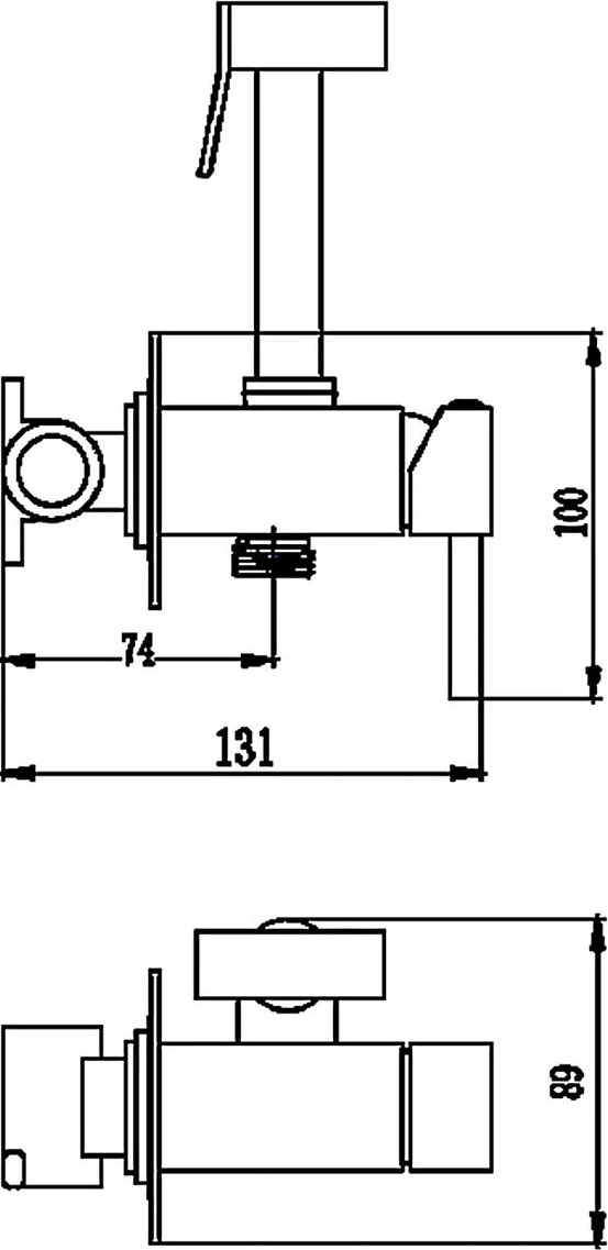 Гигиенический душ Haiba HB5512