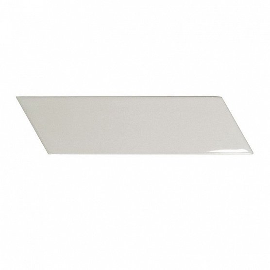 керамическая плитка equipe chevron wall light grey right 5,2x18,6 Серый