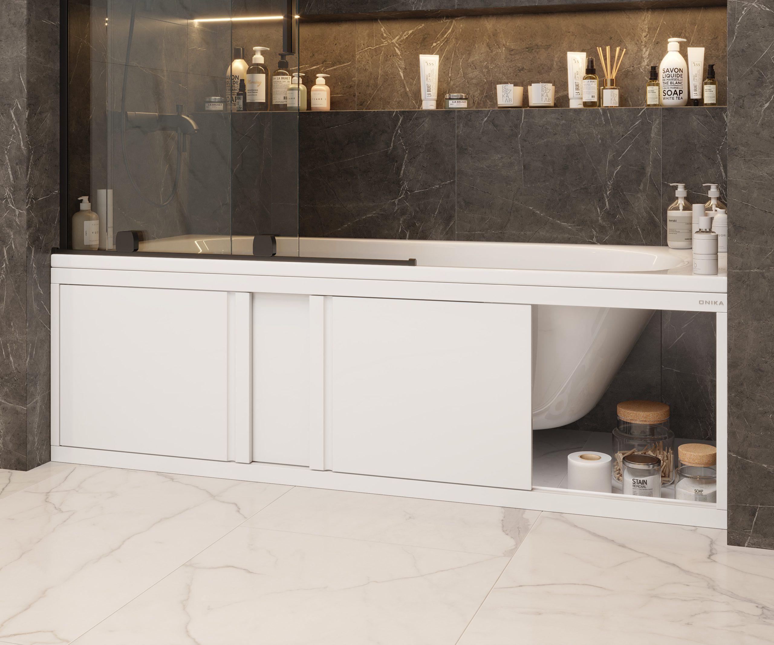 Экран под ванну Onika Одио 170 белый