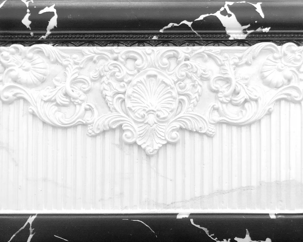 бордюр настенный armonia estatuaria isabel blanco zocalo 20x25 Белый
