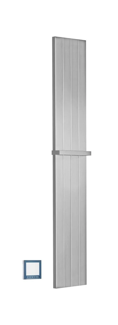 Полотенцесушитель электрический 25x150 см Boheme Flat 725-NB никель матовый