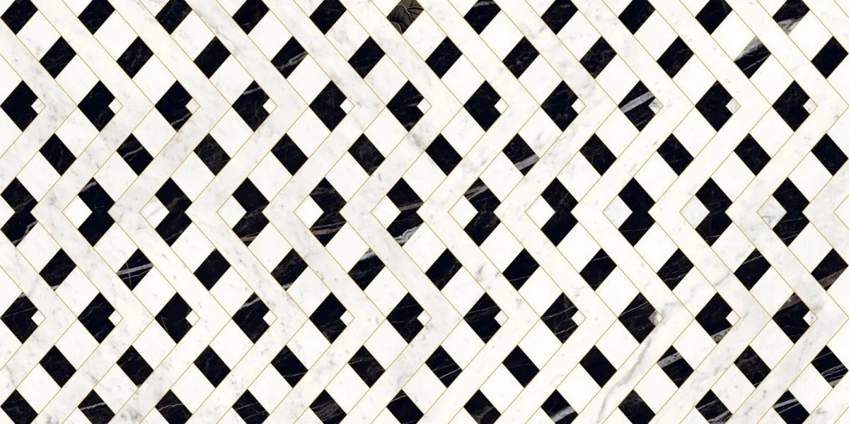 керамогранит luxury carrara giola decor polished n12046 