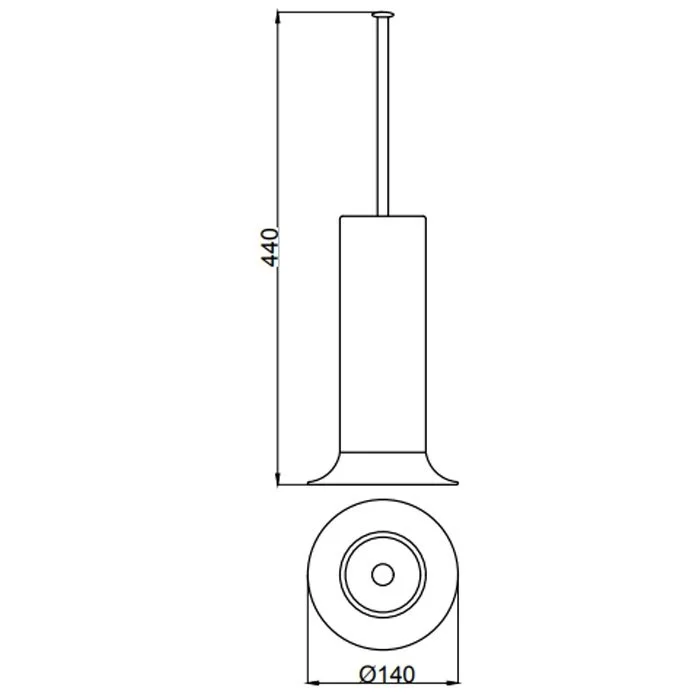 Ершик для унитаза Webert Opera OA501302065