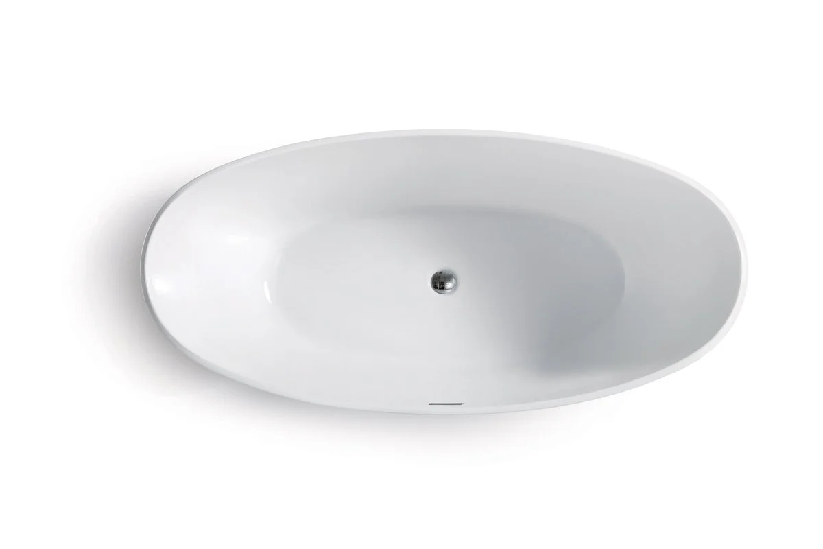 Акриловая ванна отдельностоящая VAGNERPLAST LORNA 167x80