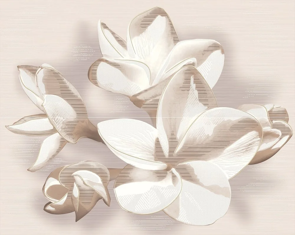 панно amati plumeria beige 