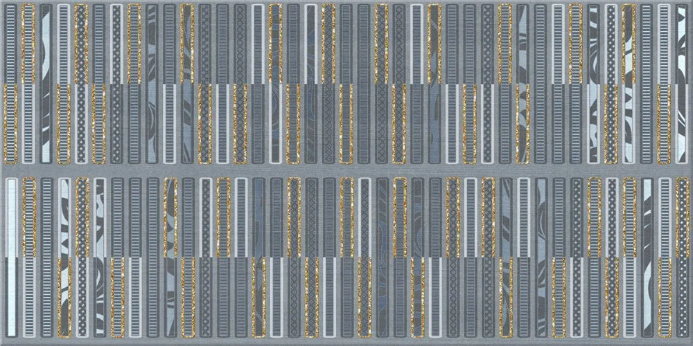 декор aura atlantic geometria Голубой