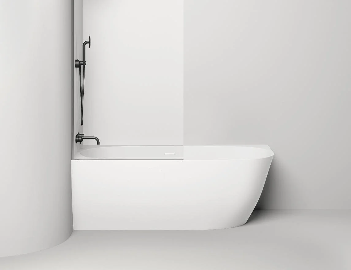 Ванна пристенная угловая глянцевая 170x85 SALINI Sofia Corner L 102515G