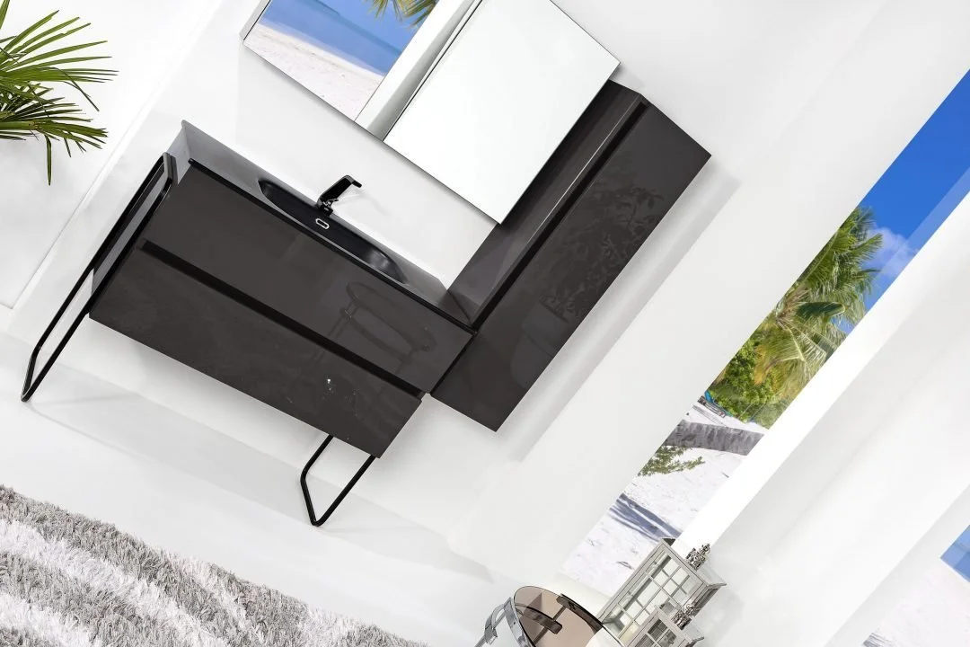 Пенал 120*35*285 см Armadi Art Vallessi 836-A glossy
