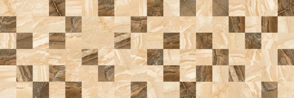 керамическая плитка для стен kerasol persia mosaico oro rectificado 30x90 Бежевый