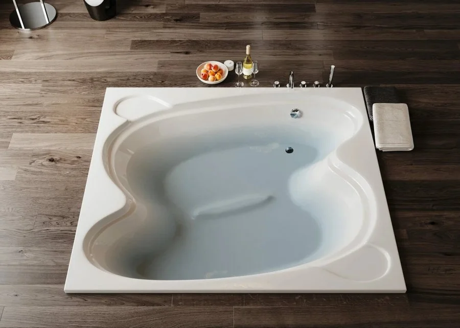 Акриловая ванна встраиваемая VAGNERPLAST HELIOS 194x170