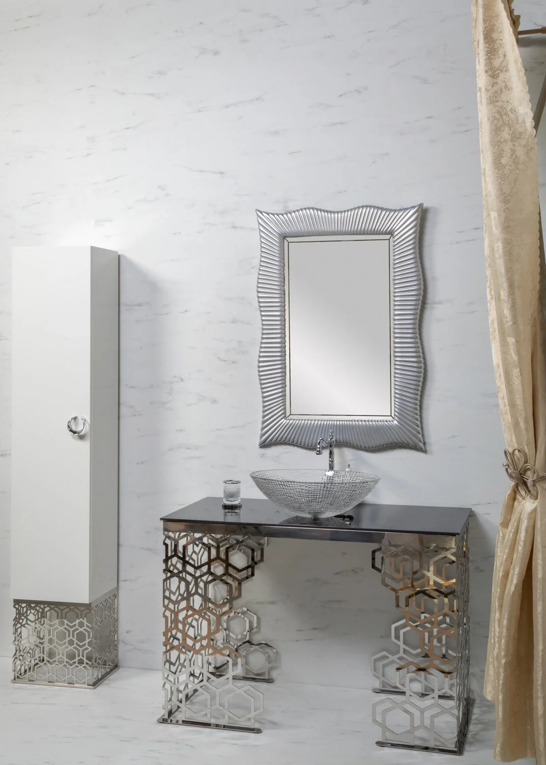 Консоль 110 см Armadi Art AURA 891-CR