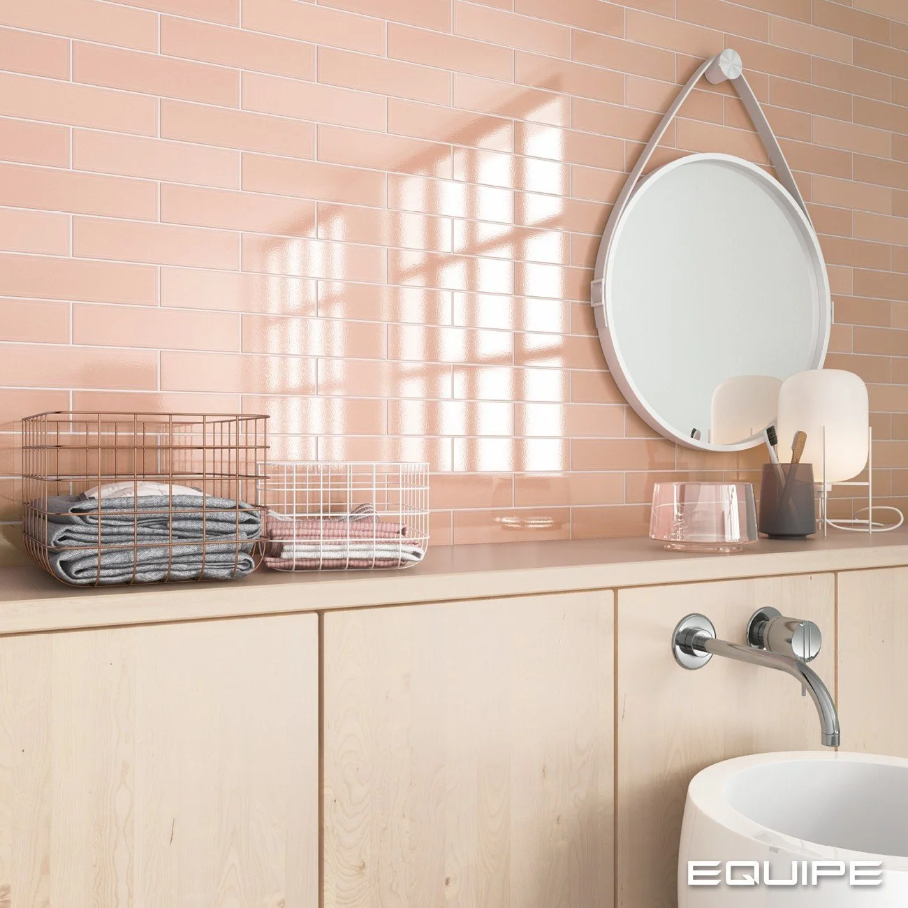 керамическая плитка настенная 27536 limit rose 6x24,6 см 