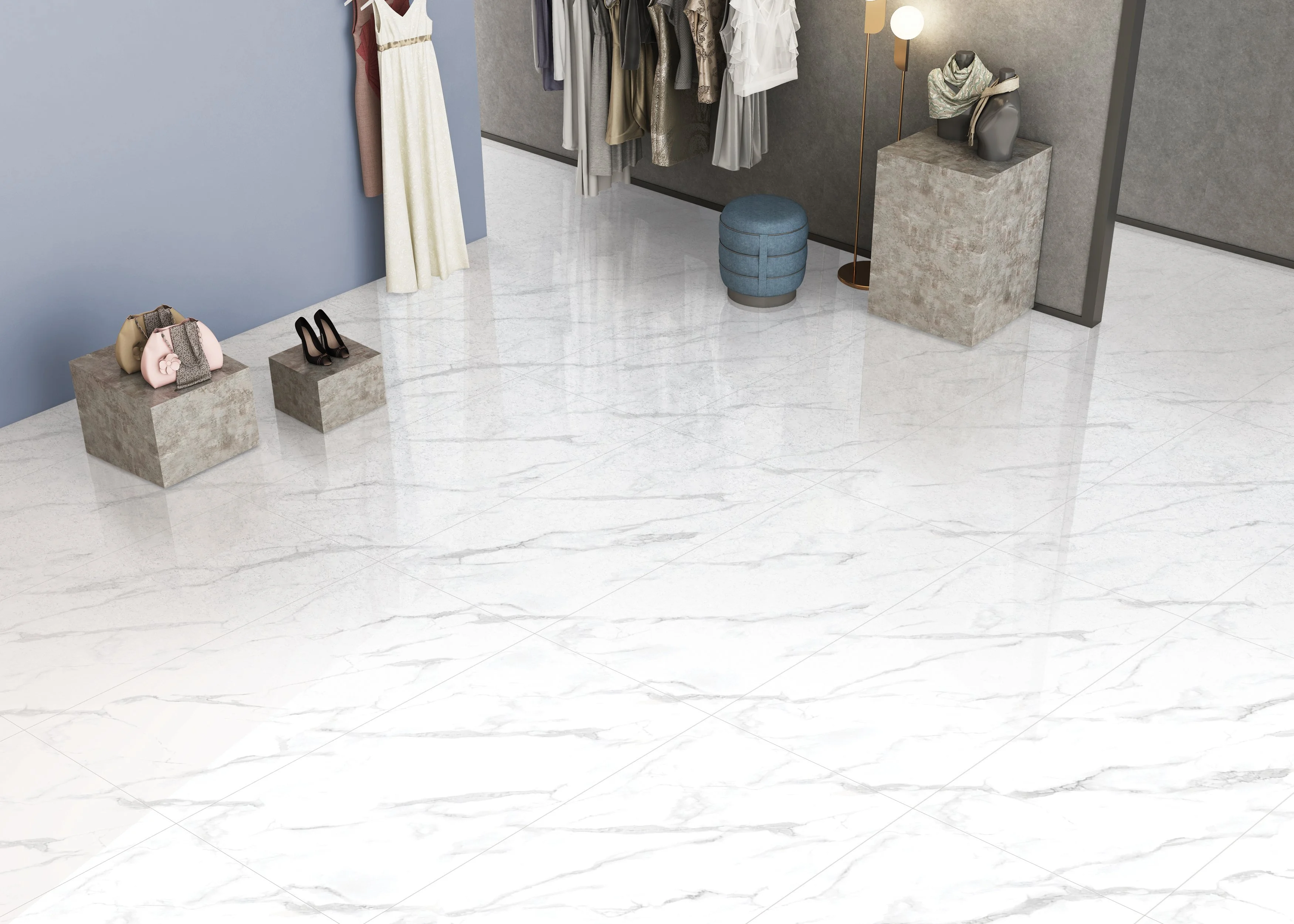 statuario endless - ntt99506p 120*60 полированный Белый