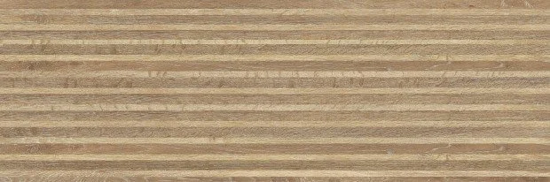 плитка japandi коричневый рельеф 25x75 Коричневый