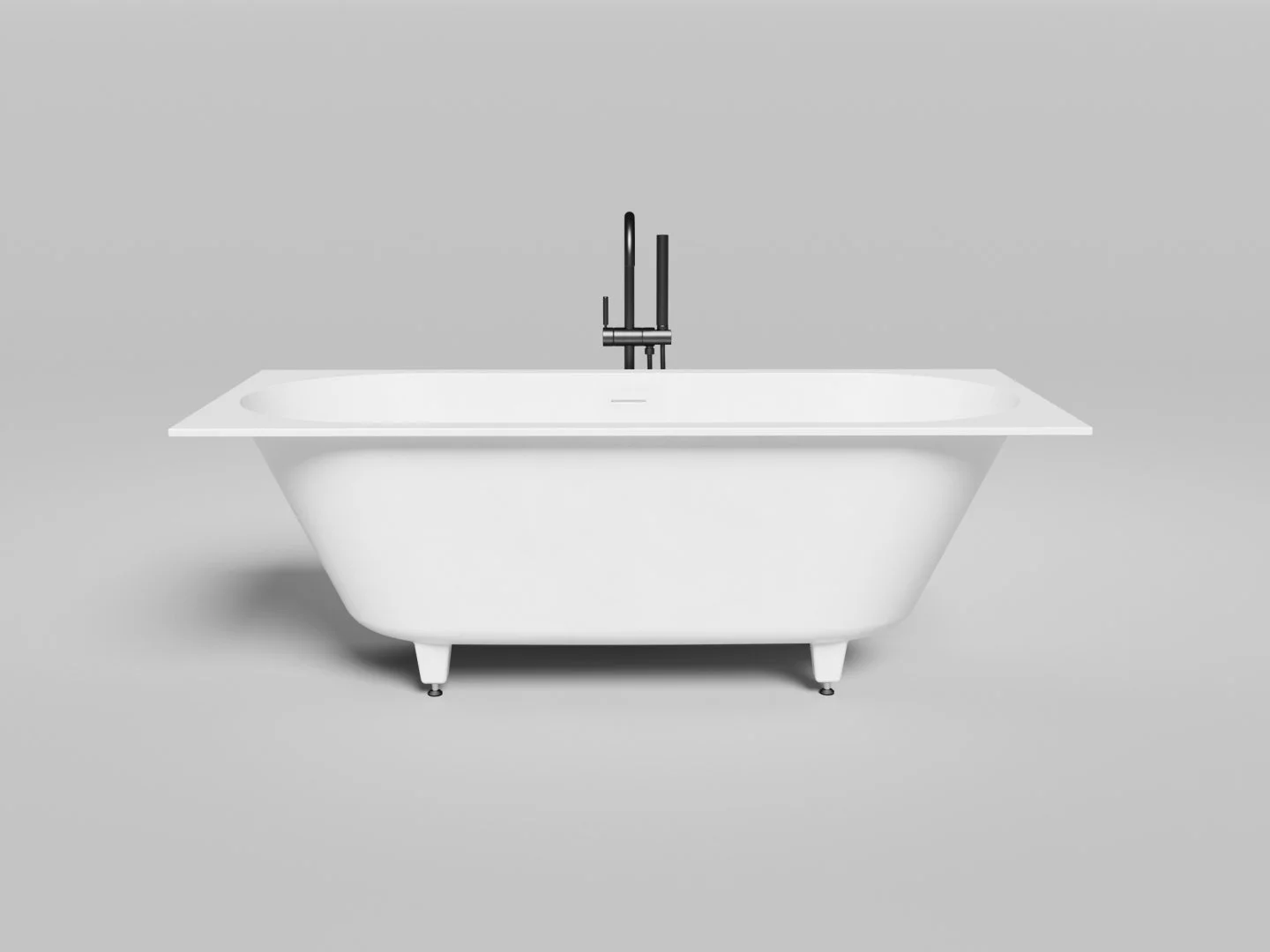 Ванна встраиваемая Salini ORNELLA AXIS 170x75 покраска по RAL полностью 103513GRF