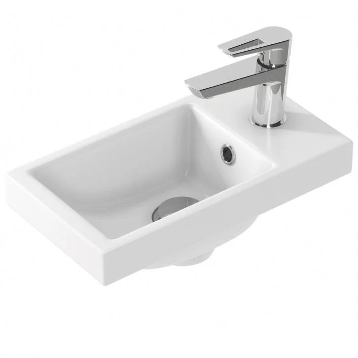 Раковина 40x22 см Cersanit Como UM-COM40/1 белый