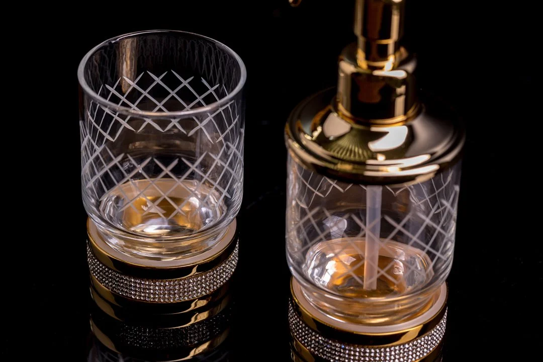 Настольный стакан BOHEME Royal Cristal 10931-G-B