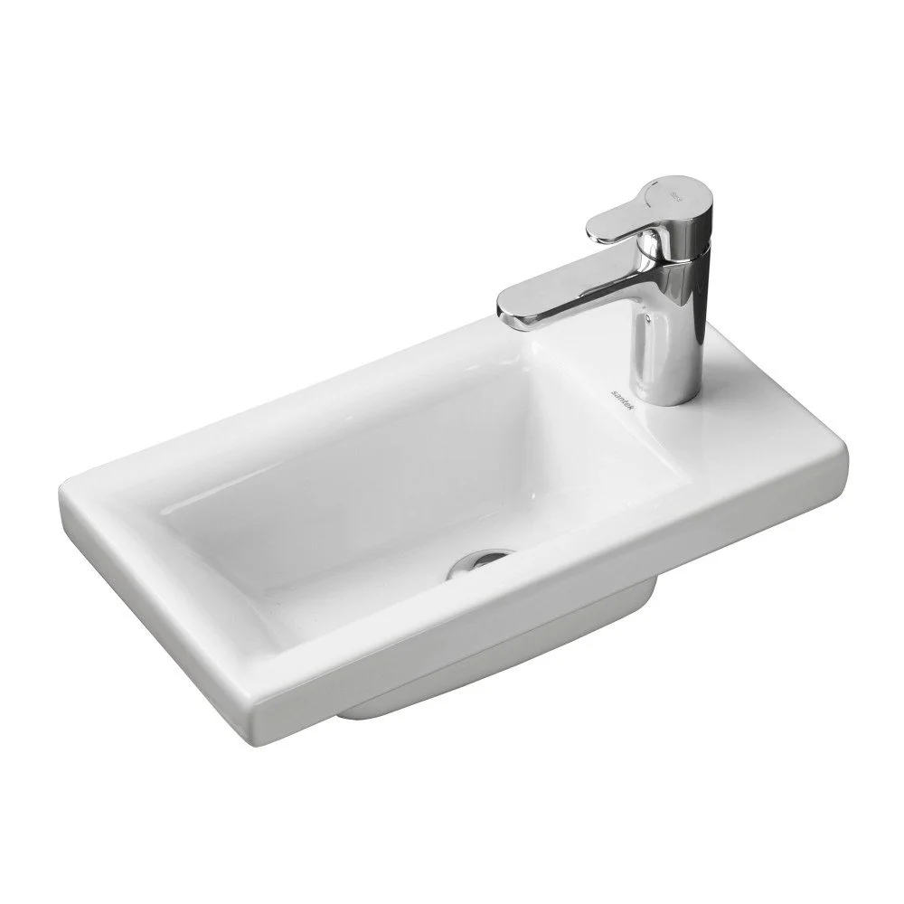 Раковина 40,5x22 см Santek Миранда 1WH302500 белый