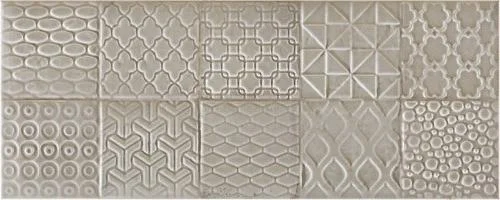 folk mosaic plomo 20*50 Серый